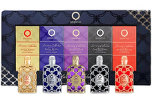 Load image into Gallery viewer, Orientica Luxury Collection 5 Pieces Mini Gift Set 0.25 oz 7.5 ml Eau De Parfum Dab-On Splash Bottle Boxed