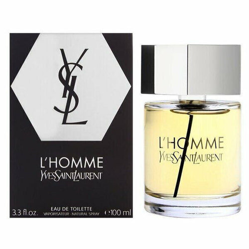 Ysl L'Homme Yves Saint Laurent 3.3 oz 100 ml Eau De Toilette Spray Men