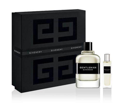 Givenchy Gentleman 2 Pieces Gift Set 3.3 oz & 0.5 oz Eau De Toilette SprayMen