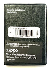 Load image into Gallery viewer, Zippo Lighter Polished # 20446 Ace Of Spades