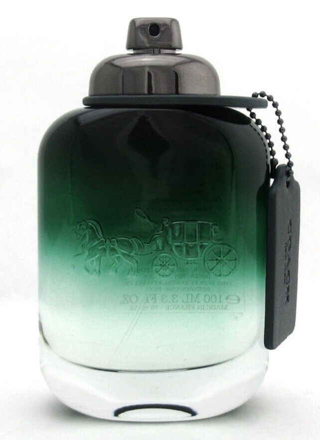 Coach New York GREEN 3.3 oz 100 ml Eau De Toilette Spray Tester Men