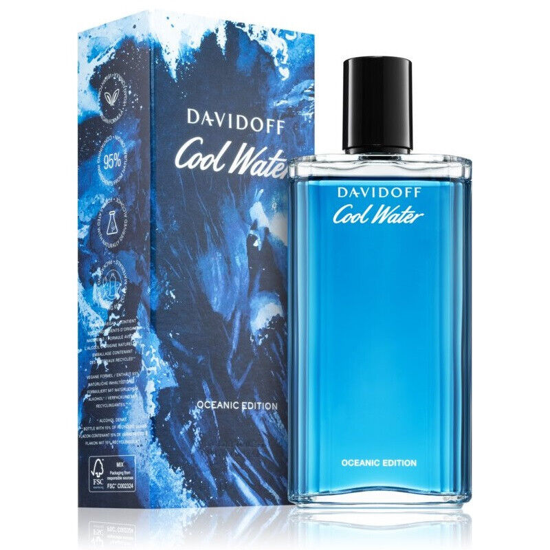 Davidoff Cool Water Oceanic Edition 4.2 oz 125 ml Eau De Toilette Spray Men