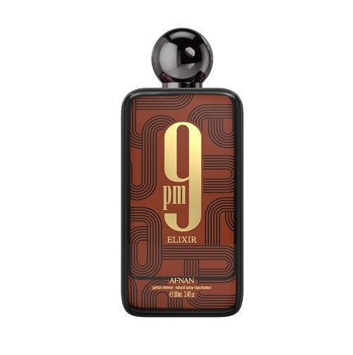 Afnan 9 PM Elixir 3.4 oz 100 ml Parfum Intense Spray Tester Men