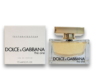 Dolce Gabbana The One 2.5 oz 75 ml Eau De Parfum Spray Tester Women