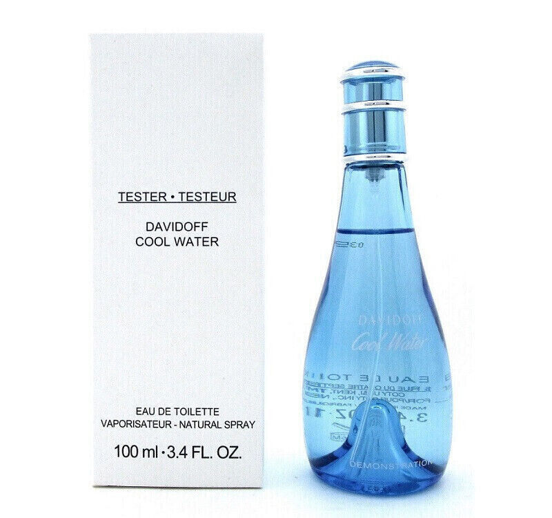 Cool Water Eau De Toilette Spray (Tester) By Davidoff - 3.4 oz