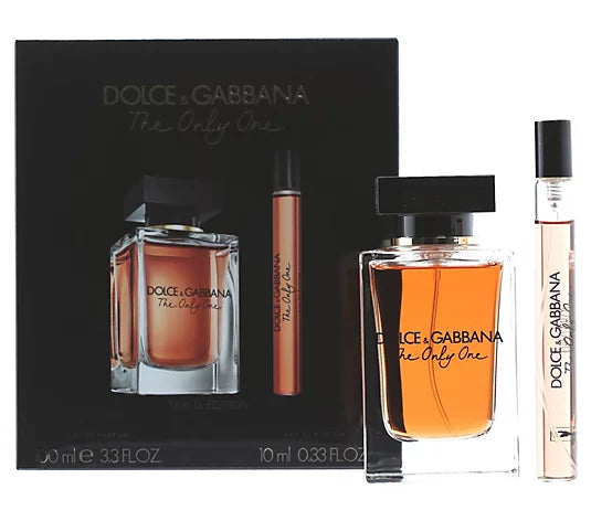 D&G The Only One dolce Gabbana 2 Pieces Set 3.3 oz Spray & 0.33 Spray Women