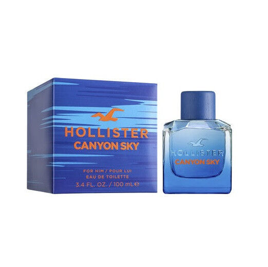 Hollister Canyon Sky 3.4 oz 100 ml Eau De Toilette Spray Men