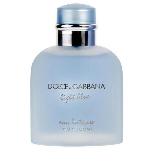 D&G Dolce Gabbana Light Blue Intense 3.3 oz 100 ml Eau De Parfum Spray Men Tester