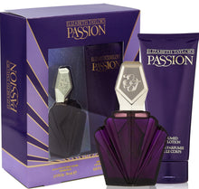 Load image into Gallery viewer, Elizabeth Taylor Passion 2 Pieces Set 2.5 oz Eau De Toilette Spray &amp; 6.7 oz Body Lotion Women