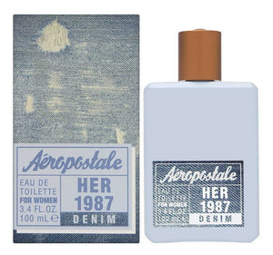 Aeropostale Her 1987 Denim 3.4 oz 100 ml Eau De Toilette Spray Women