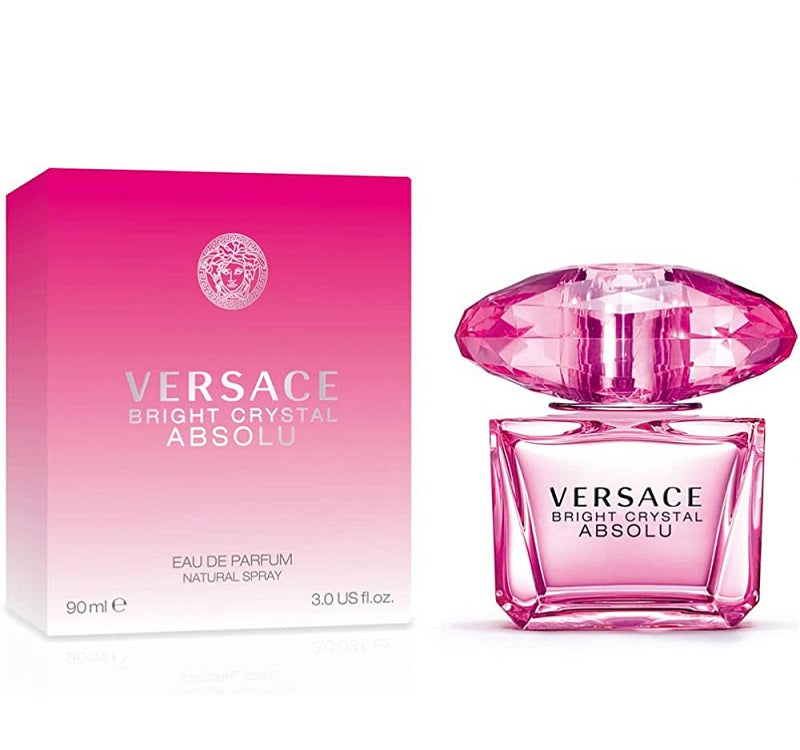 Versace Bright Crystal Absolu 3.0 oz 90 ml Eau De Parfum Spray Women