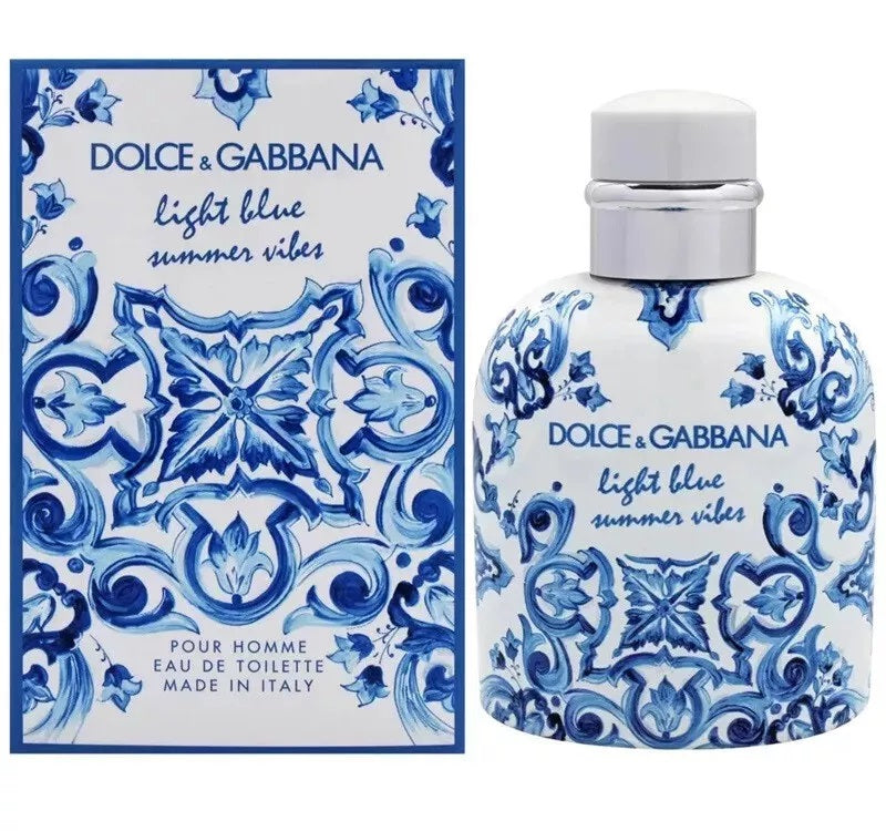 D&G Light Blue Summer Vibes Dolce Gabbana 4.2 oz 125 ml Eau De Toilette Spray