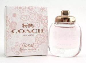 Coach New York FLORAL Mini 0.15 oz 4.5 ml Eau De Parfum Dab-On Splash Women