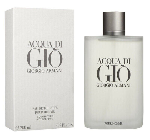 Acqua Di Gio Giorgio Armani 6.7 oz 200 ml Eau De Toilette Spray Men