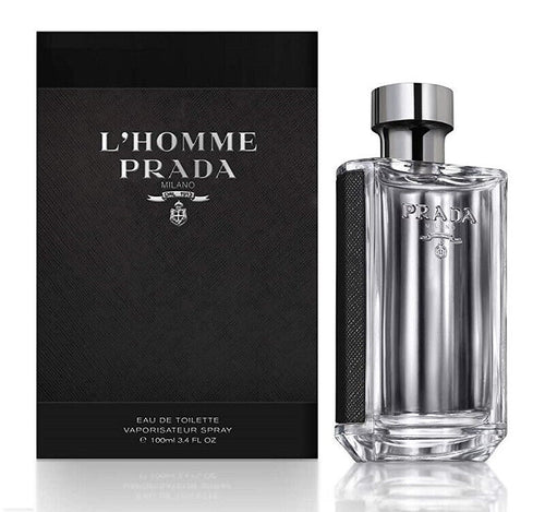 Prada L'Homme 3.3 oz 100 ml Eau De Toilette Spray Men