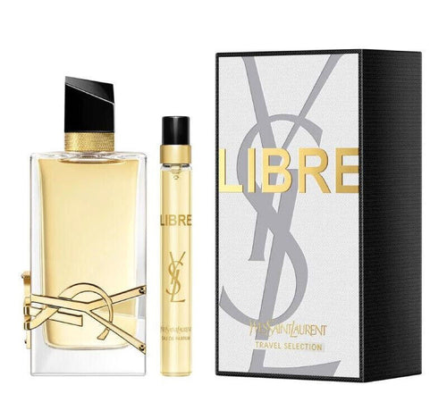 YSL Libre Yves Saint Laurent 2 pieces set 3.0 oz 90 ml Eau De Parfum Spray & 0.33 oz 10 ml Eau De Parfum Spray Women