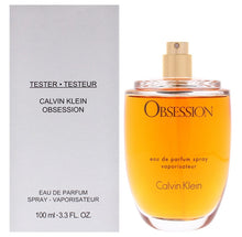 Load image into Gallery viewer, Ck Obsession Calvin Klein 3.4 oz 100 ml Eau De Parfum Spray Tester NO CAP Women