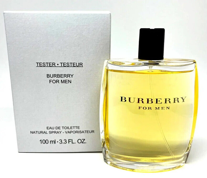 Burberry Classic 3.3 oz 100 ml Eau De Toilette Spray Tester Men Perfume Cosmetics World