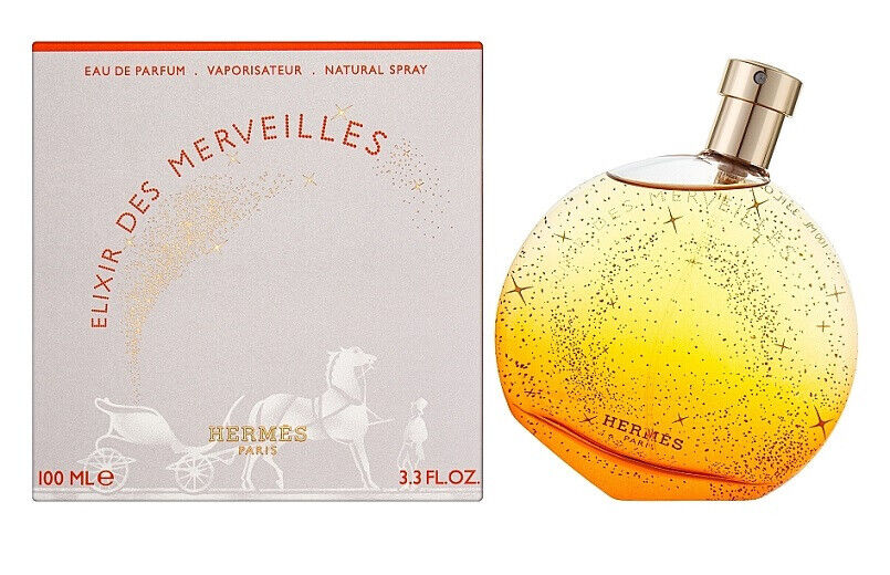 Hermes Elixir Des Merveilles 3.3 oz 100 ml Eau De Parfum Spray Women Perfume Cosmetics World