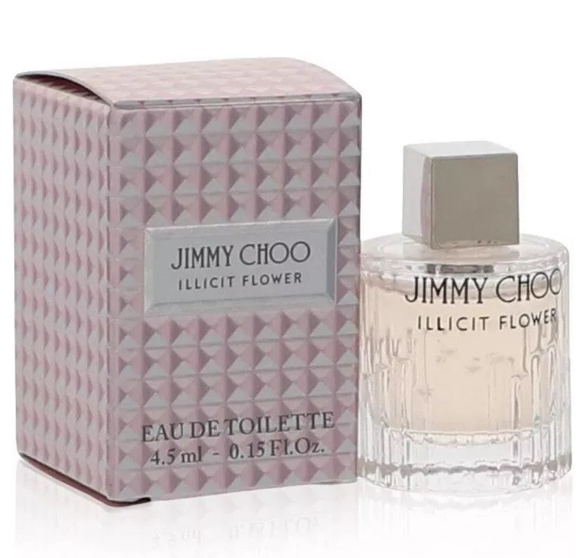 Jimmy Choo Illicit Flower Mini 0.15 oz 4.5 ml Eau De Toilette Dab-On Splash Women