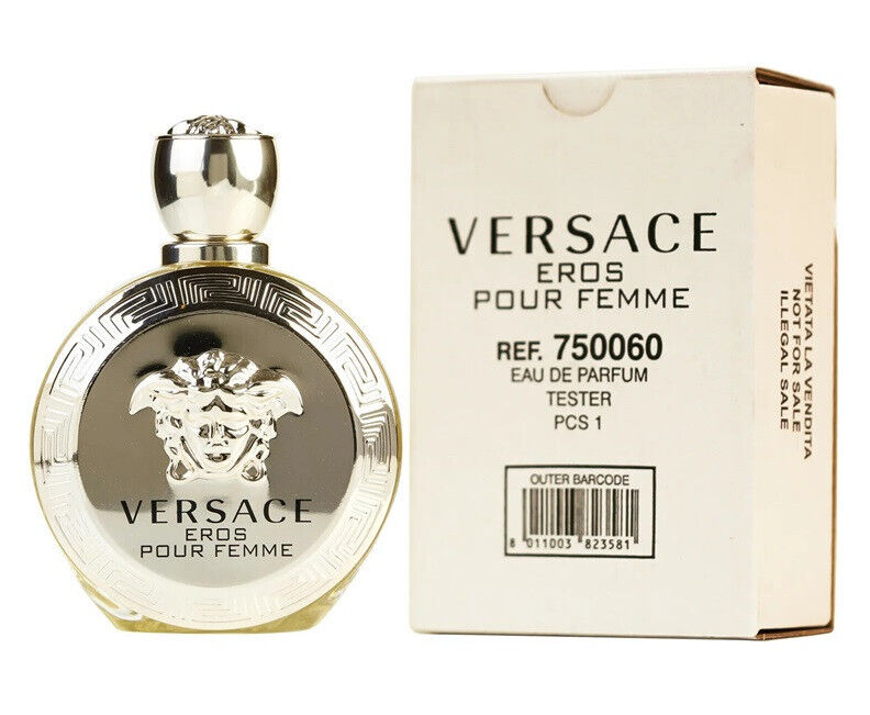 Versace Eros Femme 3.4 oz 100 ml Eau De Parfum Spray Tester Women – Perfume  Cosmetics World