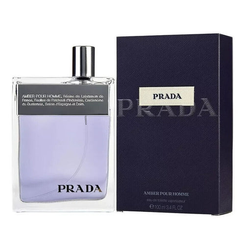 Prada Amber Pour Homme Men 3.4 oz 100 ml Eau De Toilette Spray Men