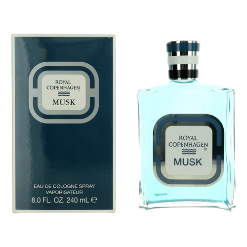 Royal Copenhagen MUSK 8.0 oz 240 ml Eau De Cologne Spray Men