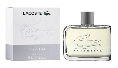 Lacoste Essential 4.2 oz 125 ml Eau De Toilette Spray Men New Packaging
