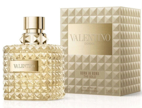 Valentino Born in Roma Gold 3.4 oz 100 ml Eau De Parfum Spray Women