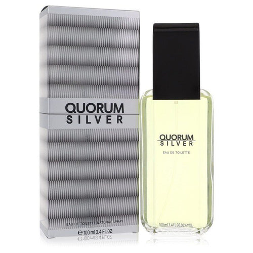 Quorum Silver By Antonio Puig 3.4 oz 100 ml Eau De Toilette Spray Men