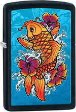 Load image into Gallery viewer, Zippo Lighter # 218 Koi With Hibiscus