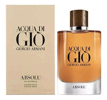 Load image into Gallery viewer, Giorgio Armani Acqua Di Gio ABSOLU 4.2 oz 125 ml Eau De Parfum Spray Men