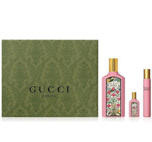 Load image into Gallery viewer, Gucci Flora Gorgeous Gardenia 3 Pieces Set 3.3 oz &amp; 0.33 oz Edp Spray &amp; 0.16 oz Edp Mini Women