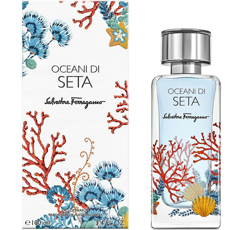 Salvatore Ferragamo Oceani Di Seta 3.4 oz 100 ml Eau De Parfum Spray Unisex