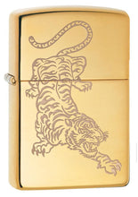 Load image into Gallery viewer, Zippo Lighter # 29884 Tattoo Tiger Design