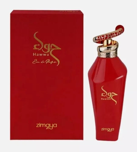 Afnan Zimaya Hawwa RED 3.4 oz 100 ml Eau De Parfum Spray Women