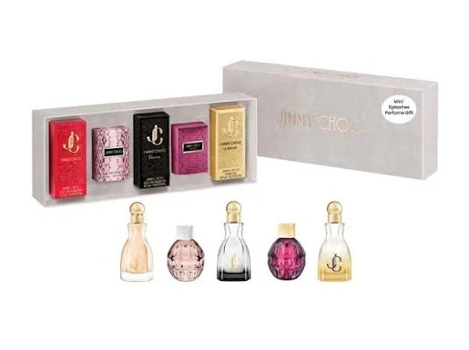 Jimmy Choo 5 Pieces Mini Set Jimmy Choo, Fever, I Want Choo, Forever, Le Parfum Women