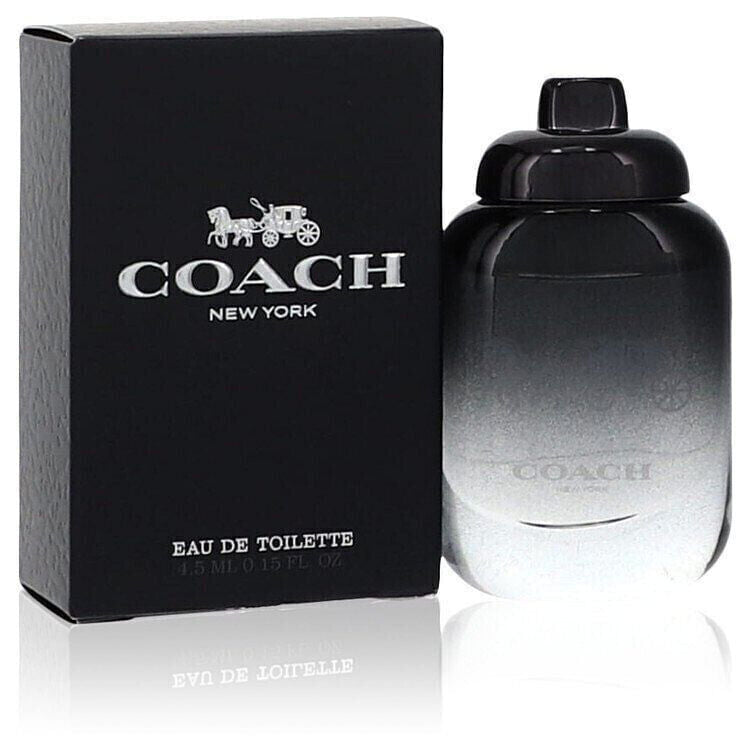 Coach New York Men Mini 0.15 oz 4.5 ml Eau De Toilette Dab-On Splash