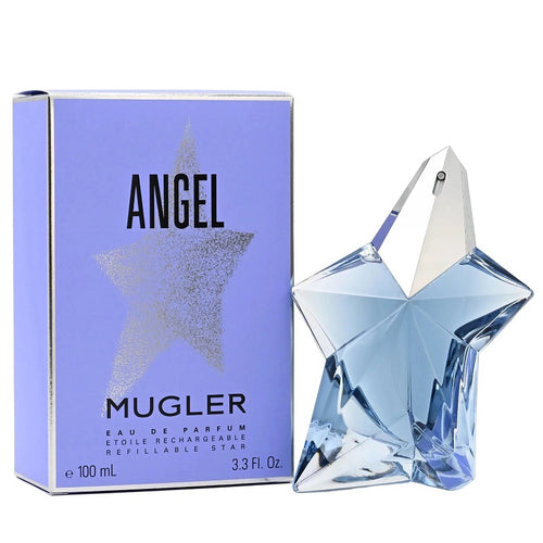 Angel Thierry Mugler 3.3 oz 100 ml Eau De Parfum Spray Refillable Star Women