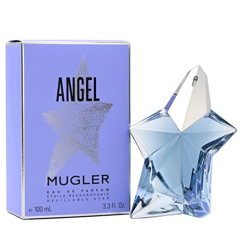 Angel Thierry Mugler 3.3 oz 100 ml Eau De Parfum Spray Refillable Star Women