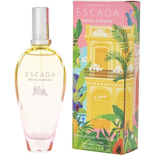 Escada Brisa Cubana Limited Edition 3.3 oz 100 ml Eau De Toilette Spray Women