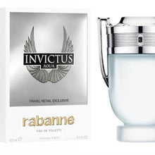 Load image into Gallery viewer, Paco Rabanne Invictus Aqua 3.4 oz 100 ml Eau De Toilette Spray Men