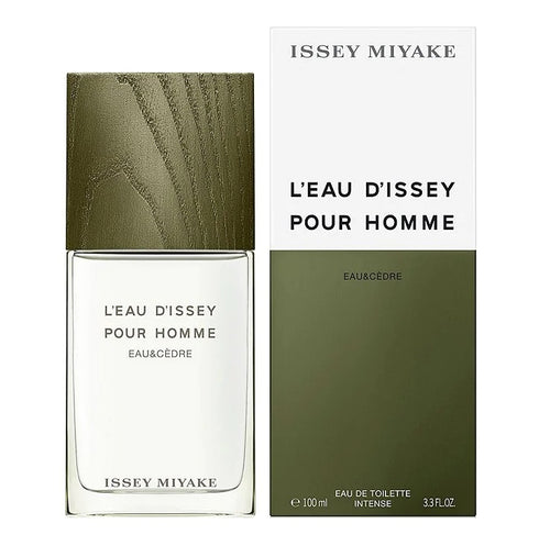 Issey Miyake L'eau D'issey Pour Homme Eau & Cedre Intense 3.3 oz 100 ml Eau De Toilette Spray Men