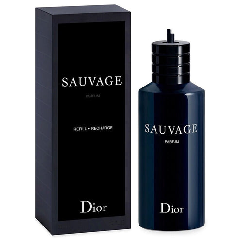Christian Dior Sauvage 10.0 oz 300 ml Parfum Refill / Recharge Bottle Men