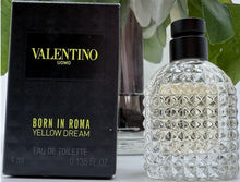 Load image into Gallery viewer, Valentino Born In Roma Yellow Dream Mini 0.135 oz 4 ml Eau De Toilette Dab-On Splash Men