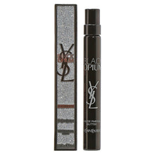 Load image into Gallery viewer, Yves Saint Laurent Black Opium Mini 0.33 oz 10 ml Eau De Parfum Glitter Spray Women