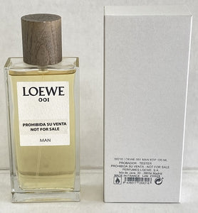 Loewe 001 Man 3.4 oz 100 ml Eau De Parfum Spray Tester Men