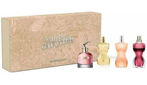 Jean Paul Gaultier Women 4 Pieces Mini Set 0.2 oz 6 ml (Edp & Edp) Scandal, Divine, Classic & La Belle