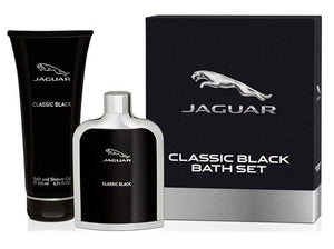 Jaguar Classic Black 2 Pieces Set 3.4 oz Edt Spray & 6.7 oz Bath & Shower Gel Men