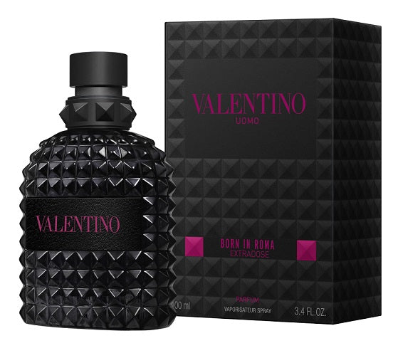 Valentino Uomo Born in Roma EXTRADOSE 3.4 oz 100 ml Parfum Spray Men